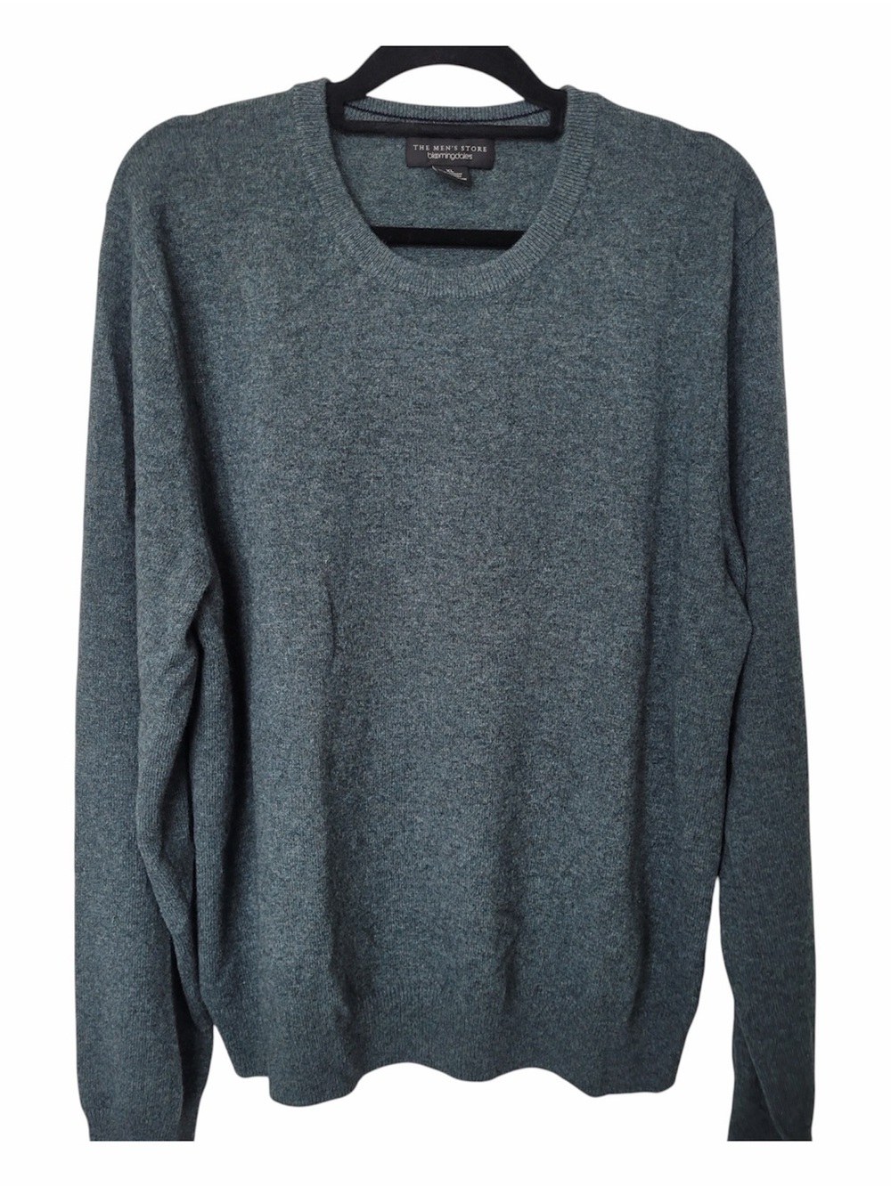 ✅ Bloomingdale's Men's 100% cashmere Crewneck Sweater size XL